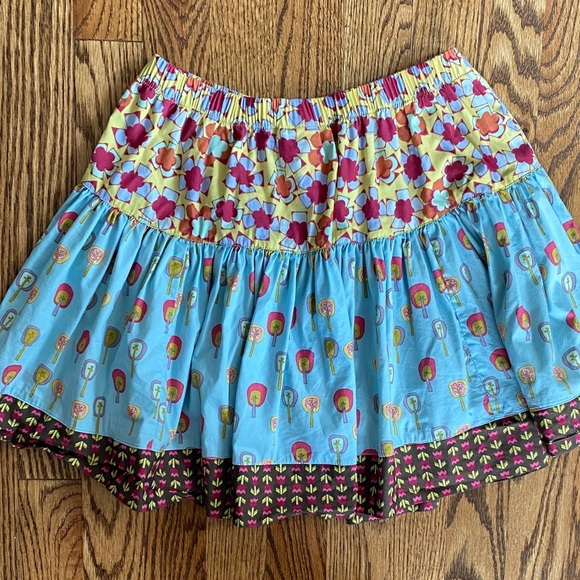 Matilda Jane Character Counts multi-pattern skirt, size 8. Like new condition - Picture 12 of 16